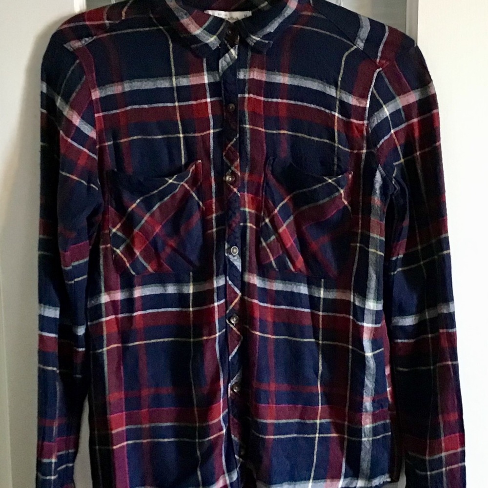 Abercrombie & Fitch lightweight flannel shirt